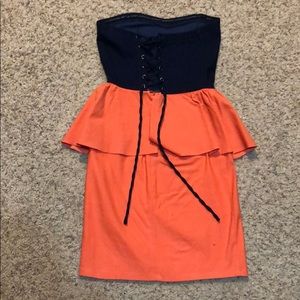 Love tree sleeveless dress